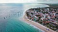 Vista área da Praia de Porto de Galinhas