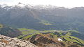 Ausblick vom Rigidalstock nach Süden (Engelberg, Titlis)