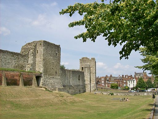 Rochester Castle, the Moat