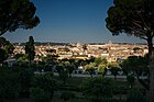 La vue du couvent, une des plus belles vue de Rome