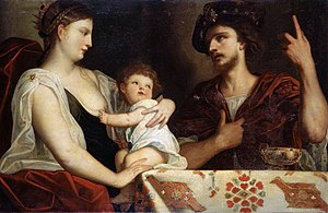 Roxana with Alexander IV Aegus the son of Alexander the Great.jpg