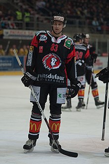 Description de l'image Sandro Abplanalp, Lausanne Hockey Club - HC Sierre, 20.01.2010.jpg.