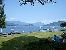 Shuswap Lake as seen from Sorrento Shuswap Lake from Sorrento, B.C..jpg