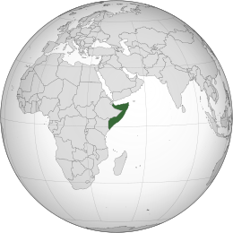 Somalia - Localizzazione