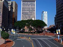 State House Square in Downtown Hartford, 2008 StateHouseSqHartford.jpg