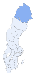 Official logo of Norrbotten