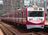 台鉄EMU700型電車京急ラッピング仕様区間車