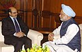 prime ministan Etofiya Mr Zeles Zewani a India tare da Dr Manmohan Singh a Delhi