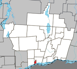 Location within Papineau RCM.