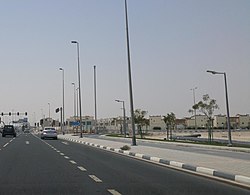 Turn off to Al Mashaf on Al Wukair Road.