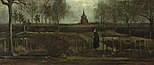 Vincent van Goghs Gemälde „Der Pfarrgarten von Nuenen im Frühjahr“ von 1884