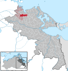 Weitenhagen – Mappa