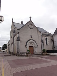 The church of Saint-Pierre-ès-Liens, in Sorigny