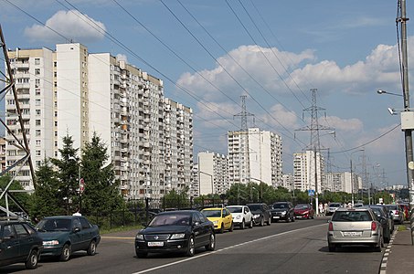 Кантемировская (новая) улица от Пролетарского проспекта
