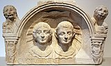 Tombstone of Gaius Volumnius and his wife; Upper Italy