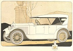 Handley-Knight Model A 7-passenger Touring (1921)