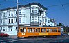 A streetcar from Milan in the 1987 Historic Trolley Festival