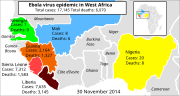 Miniatura per Brot d'Ebola a l'Àfrica de l'oest de 2014