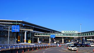 Terminal 1 building of Tokyo-Narita Airport.