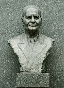 Busto de Iván Kónev en Dukla (Polonia) en el Callejón de los Héroes