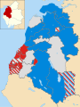 2011 results map