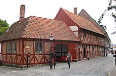 Apoteksgården (Gardeno de la apoteko) en Ystad.