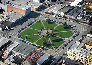 Arcata Plaza, Arcata, California