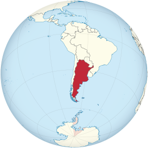 Argentine on the globe (all claims hatched) (Chile centered).svg