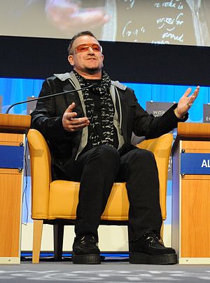 Bono at The World Economic Forum, 2008