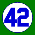 Jackie Robinson Ritirato il 15 aprile 1997 per tutte le franchigie