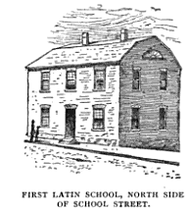 Boston Latin School, 17th century