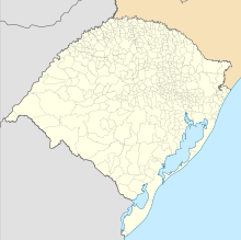 CXJ is located in Rio Grande do Sul