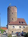 Le bergfried du château fort de Thann.