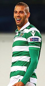 Islam Slimani won two titles with Sporting CP and is considered the most expensive Algerian player.