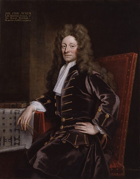 Fasciculus:Christopher Wren by Godfrey Kneller 1711.jpg