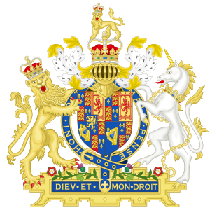 Coat of Arms of England (1689-1694).svg