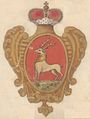 Эмблема из «Знамённого гербовника» 1730 года[31]