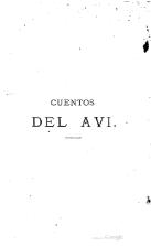 11/04: Cuentos del Avi, publicat per Frederic Soler i Hubert (Serafí Pitarra) l'any 1867. ( llegiu-lo)