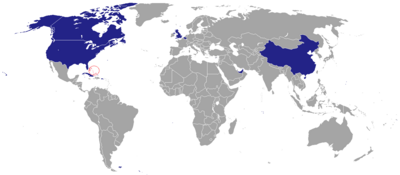 Map of diplomatic missions of the Bahamas Diplomatic missions of the Bahamas.png