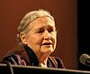 Doris Lessing, reworked photo