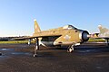 An English Electric Lightning which served as the primary British fighter for much of the Cold War. Only completely British built fighter aircraft capable of Mach 2.