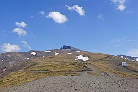 Höchste befestigte Straße zum Pico del Veleta