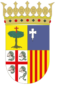 Escudo de Aragón.