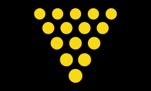 Standard of the duke Flag of the Duke of Cornwall.svg