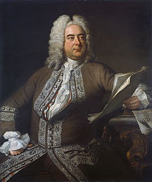 George Frideric Handel, born in the same year ...