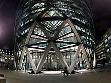 Companies employ over half the workers in the UK, and turn over more than PS2,500 billion. Gherkin stitch.jpg