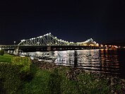 J. C. Van Horn Bridge at night