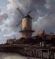 El molí holandès de Wijk bij Duurstede, pintat per Ruisdael.