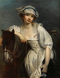 Jeune fille et le cheval