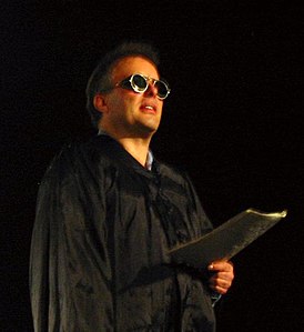 Джелло Биафра на выступлении в клубе «KIFF», Арау, Швейцария (2003 год)